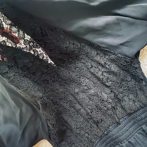 Vintage PG Collections Ginger Bort black lace back Jumpsuit - Picture 10 of 10